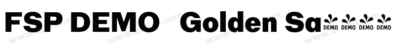 FSP DEMO   Golden Sa字体转换